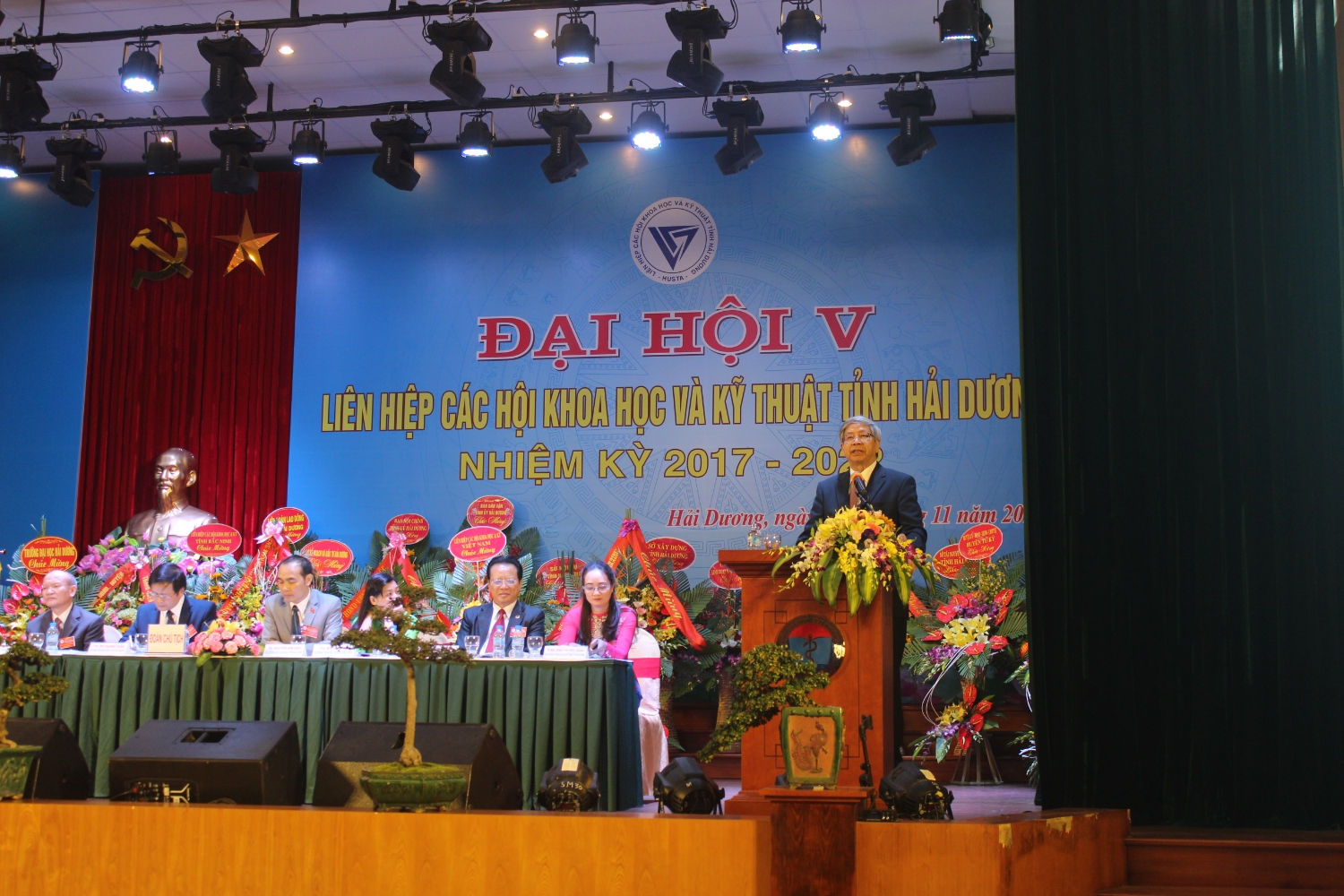 ảnh bài 4 GS VS TSKH Đặng Vũ Minh phát biểu tại Đại hội